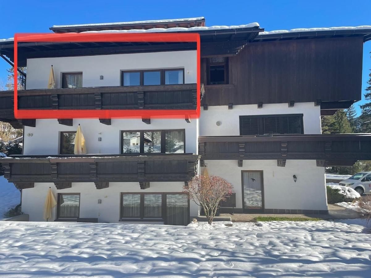 W7 Haus Ganghofer Apartment Leutasch Bagian luar foto