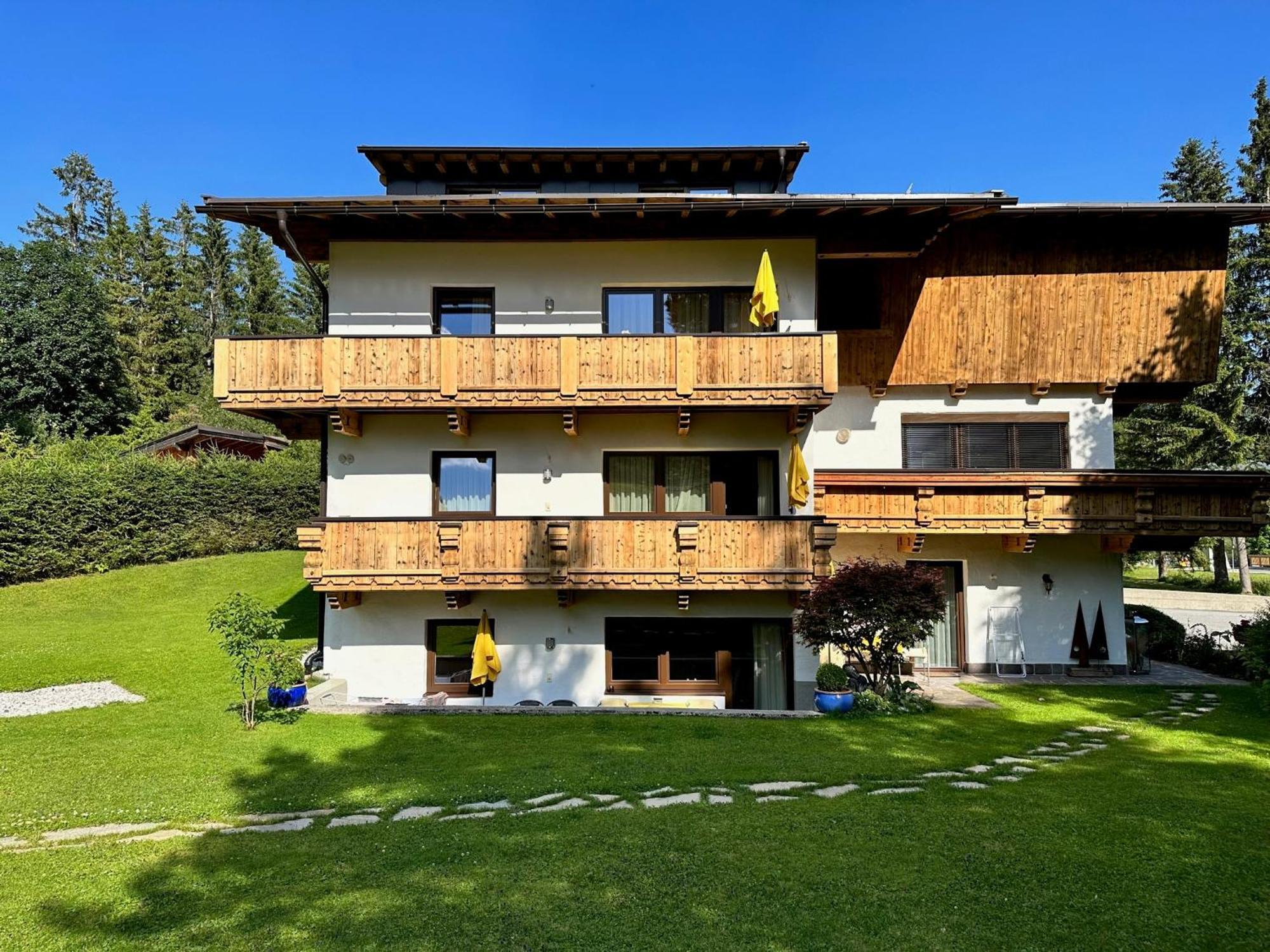 W7 Haus Ganghofer Apartment Leutasch Bagian luar foto